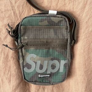 Supreme Camouflage Cross Body Bag